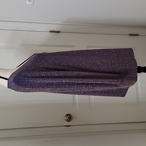 Carolyn Strauss Size 1X Purple and Gold Cardigan Set, Excellent Used Condition - Picture 12 of 16